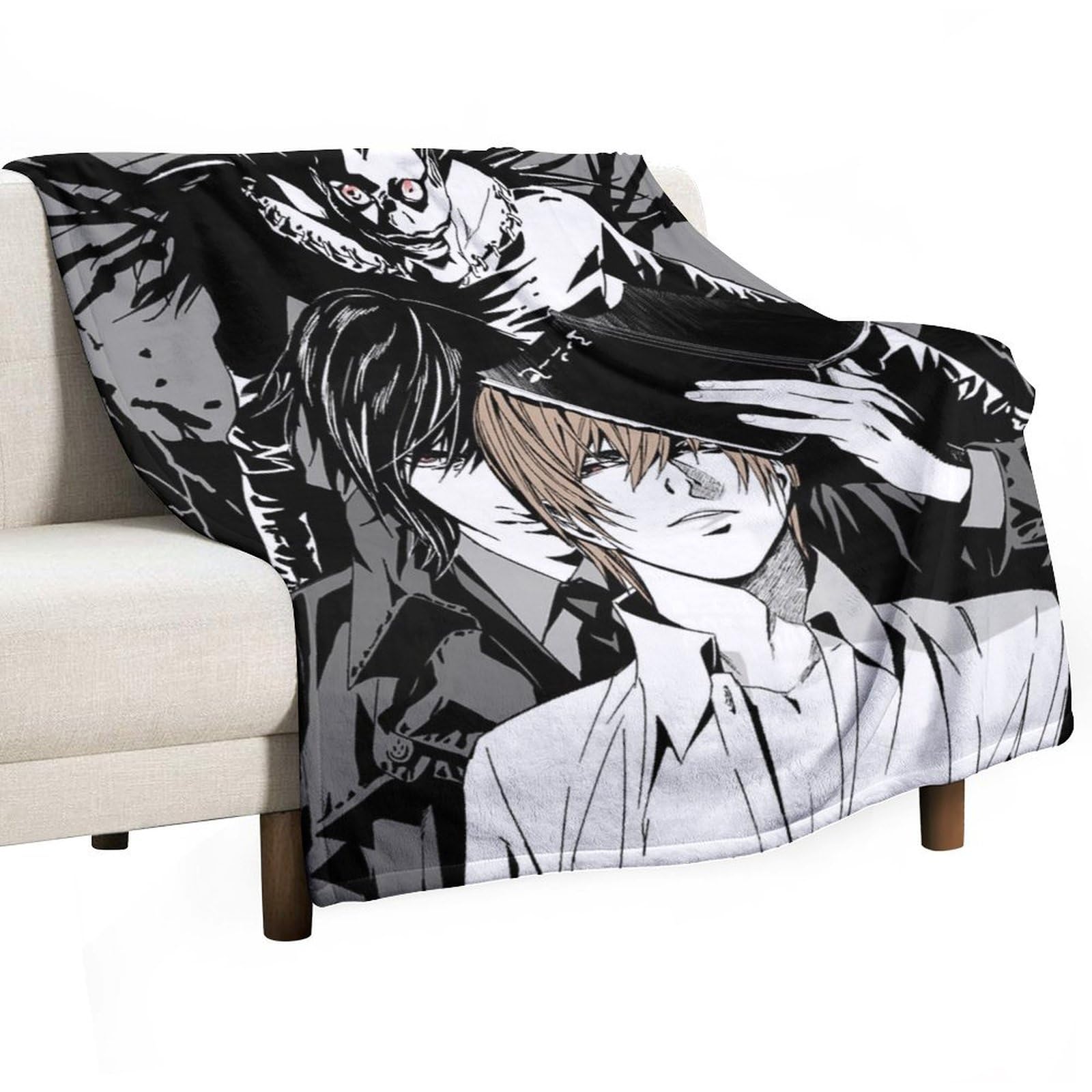 Amazon.co.jp: 毛布 『DEATH NOTE』デスノート 厚手 30